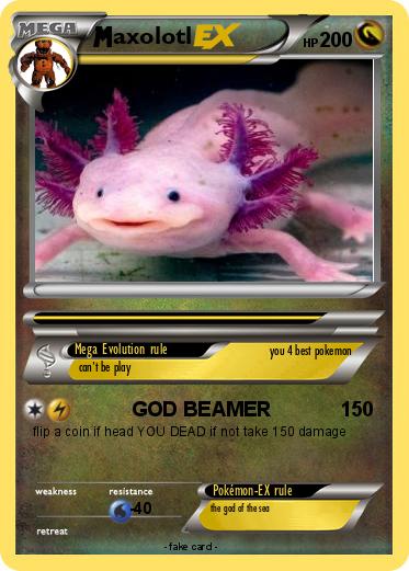 Pokemon axolotl