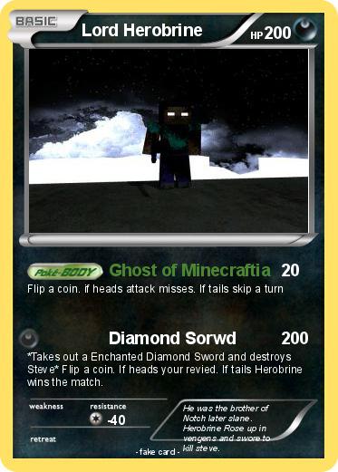 Pokemon Lord Herobrine