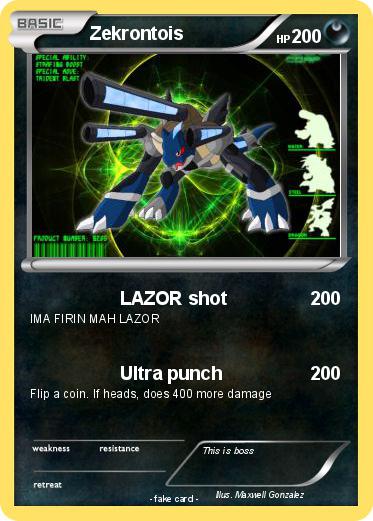 Pokemon Zekrontois