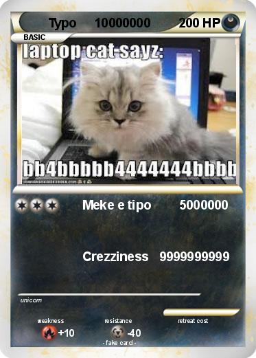 Pokemon Typo     10000000
