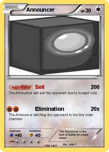 Pokemon Announcer