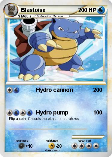 Pokemon Blastoise