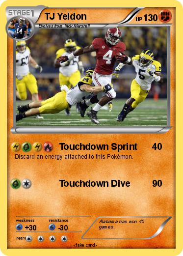 Pokemon TJ Yeldon