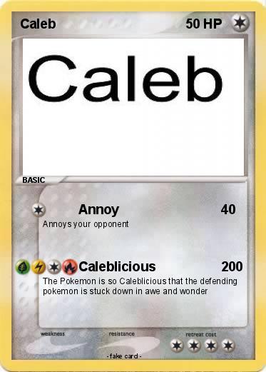 Pokemon Caleb