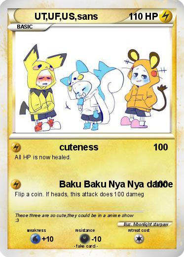 Pokemon UT,UF,US,sans