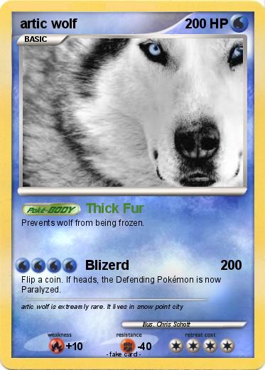 Pokemon artic wolf