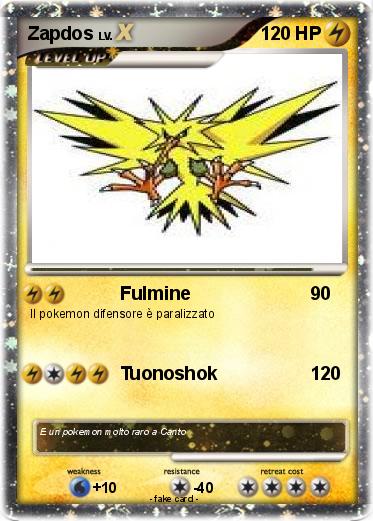 Pokemon Zapdos