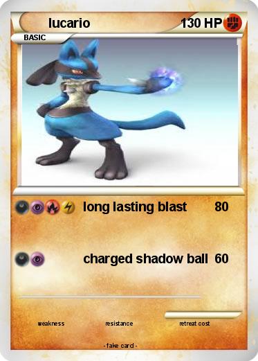 Pokemon lucario