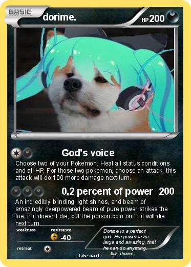 Pokemon dorime.