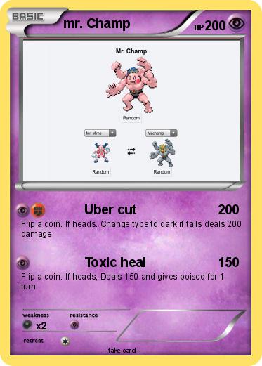 Pokemon mr. Champ