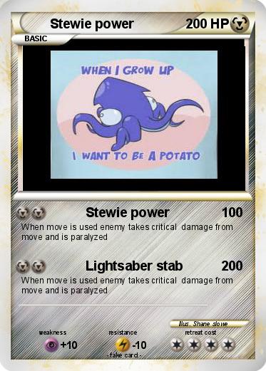 Pokemon Stewie power