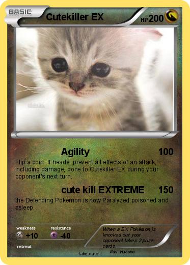 Pokemon Cutekiller EX