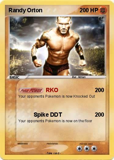 Pokemon Randy Orton