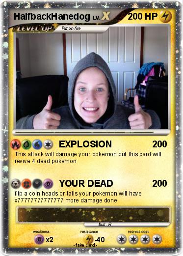 Pokemon HalfbackHanedog