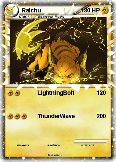 Pokemon Raichu