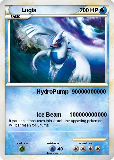 Pokemon Lugia