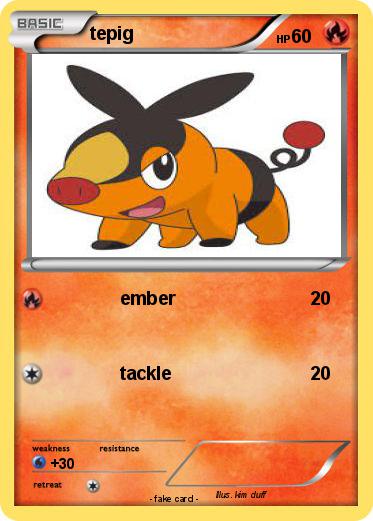 Pokemon tepig