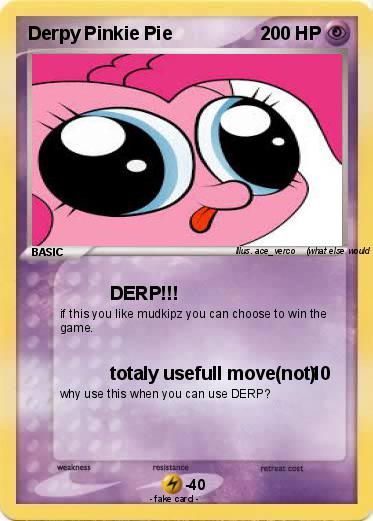 Pokemon Derpy Pinkie Pie