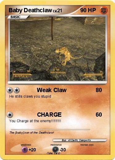 Pokemon Baby Deathclaw