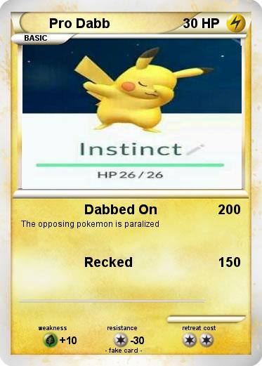 Pokemon Pro Dabb