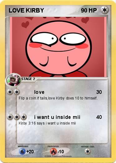 Pokemon LOVE KIRBY 