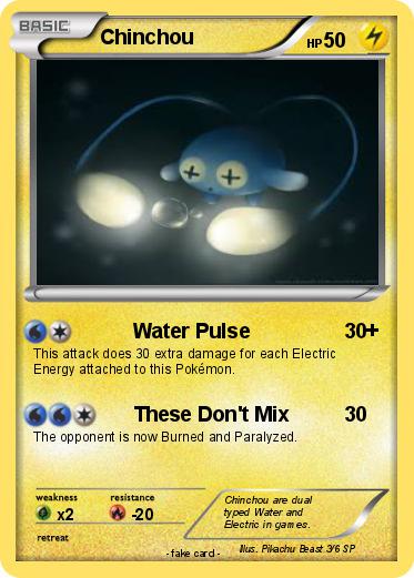 Pokemon Chinchou