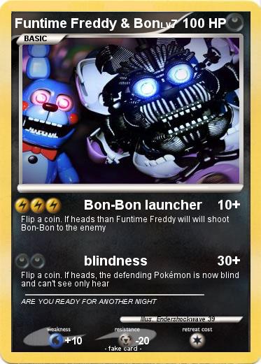 Pokemon Funtime Freddy & Bon