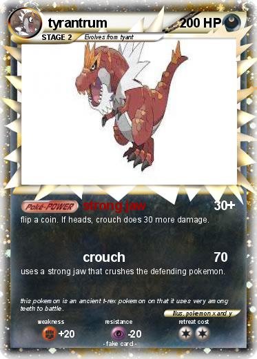Pokemon tyrantrum
