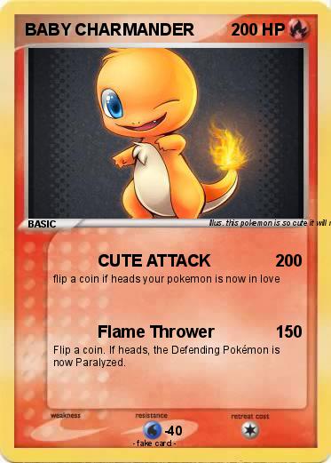 Pokemon BABY CHARMANDER