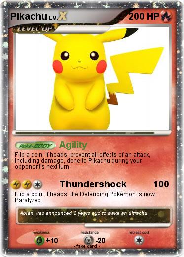 Pokemon Pikachu