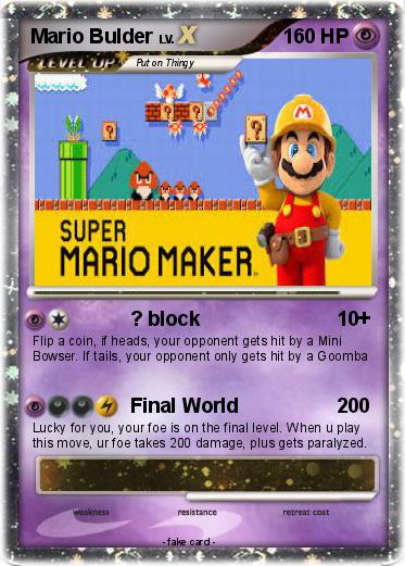 Pokemon Mario Bulder