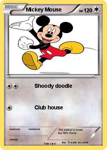 Pokemon Mickey Mouse