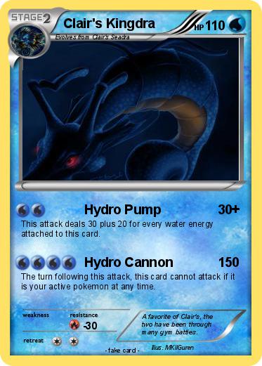 Pokemon Clair's Kingdra
