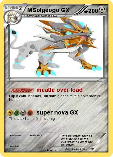 Pokemon MSolgeogo GX
