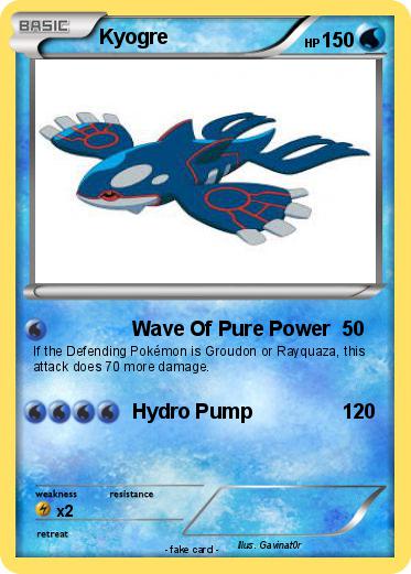 Pokemon Kyogre