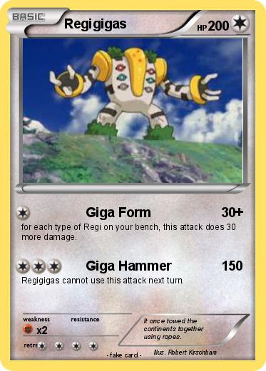 Pokemon Regigigas