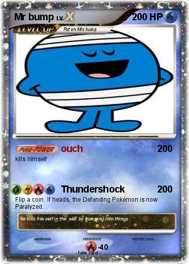 Pokemon Mr bump