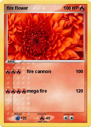 Pokemon fire flower