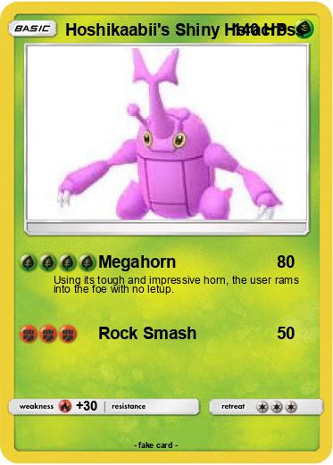 Pokemon Hoshikaabii's Shiny Heracross