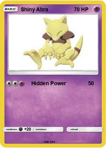 Pokemon Shiny Abra