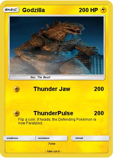 Pokemon Godzilla 3013