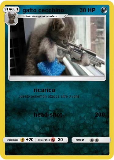 Pokemon gatto cecchino