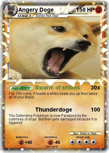 Pokemon Angery Doge