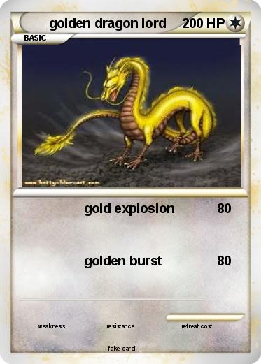 Pokemon golden dragon lord