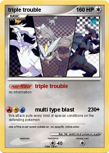 Pokemon triple trouble