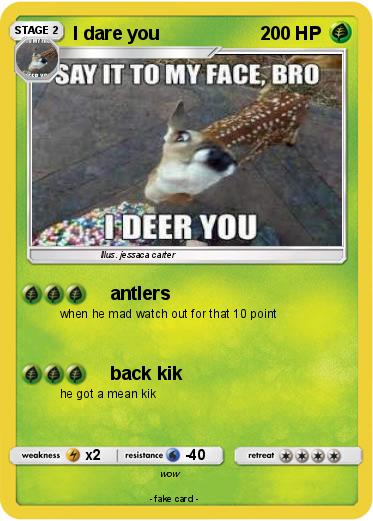 Pokemon I dare you