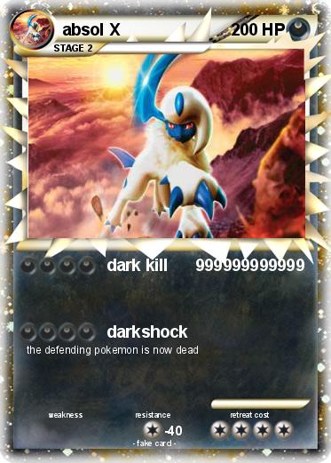 Pokemon absol X