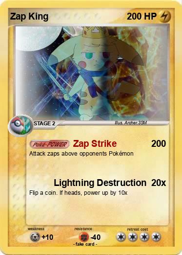 Pokemon Zap King