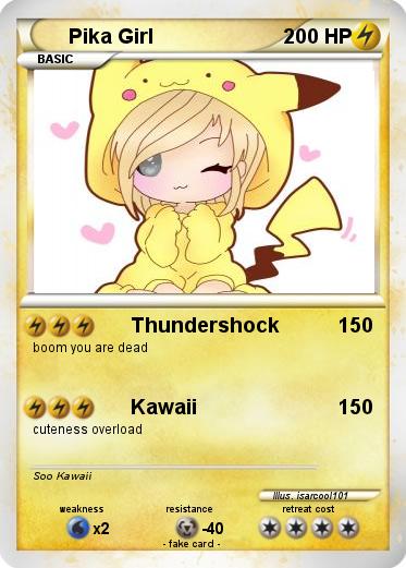 Pokemon Pika Girl