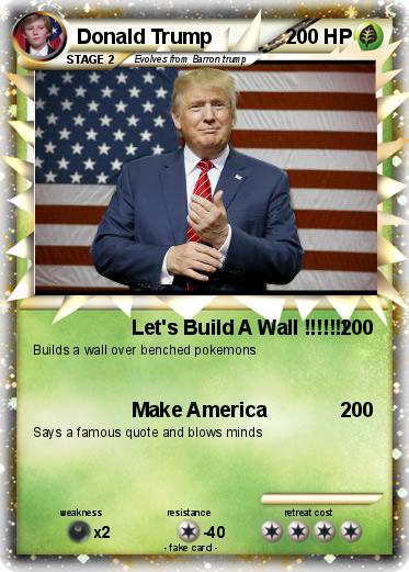 Pokemon Donald Trump